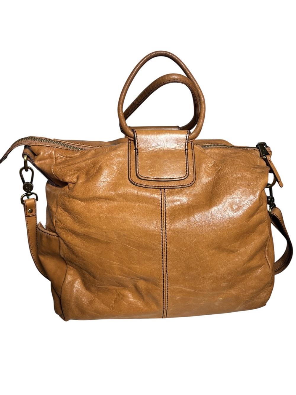 HOBO Large Sheila Handbag, Tan